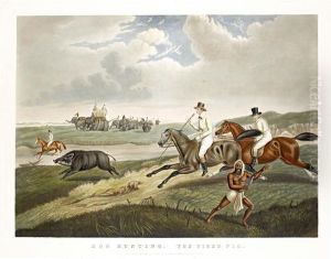 Hog Hunting: The Find by Platt, Captain John