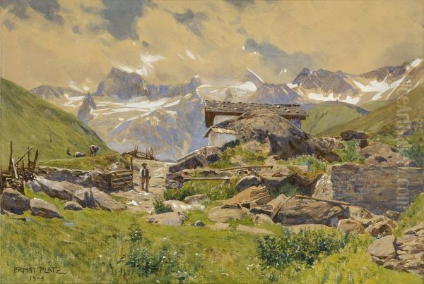 Die Seeberalm Im Passeiertal. - view 1
