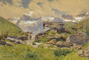 Die Seeberalm Im Passeiertal. by Ernst Heinrich Platz
