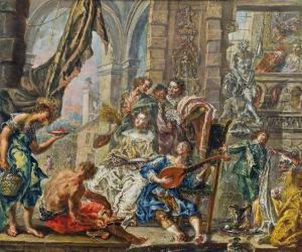 Vornehme Gesellschaft - Allegorie Der Sinne - view 1
