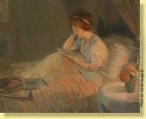 Jeune Femme A La Lecture - view 1