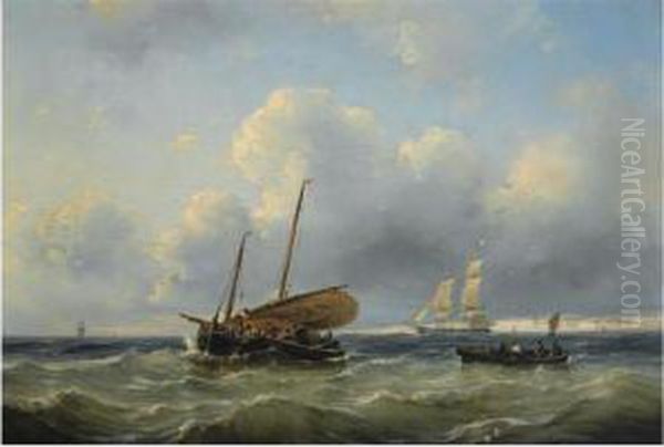 Shipping Near The Coast - view 1
