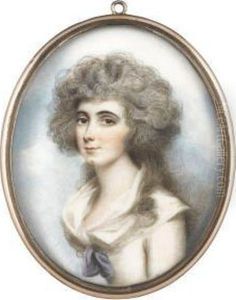 Portrait Of A Lady by Andrew Plimer