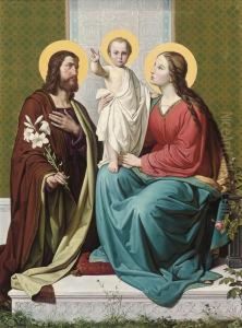 The Holy Family by Bernhard Plockhorst