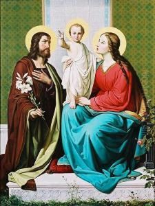 Holy Family by Bernhard Plockhorst