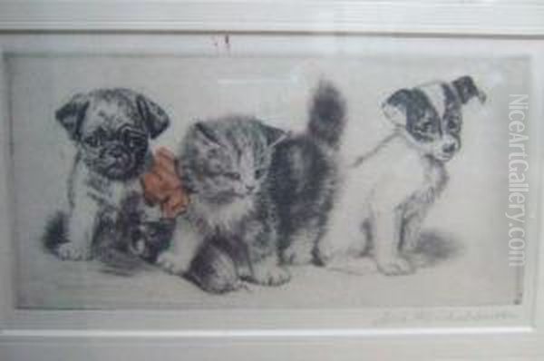 Puppies And Kitten - view 1
