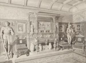 A Study For The End Of The Banqueting Room, Warwick Castle