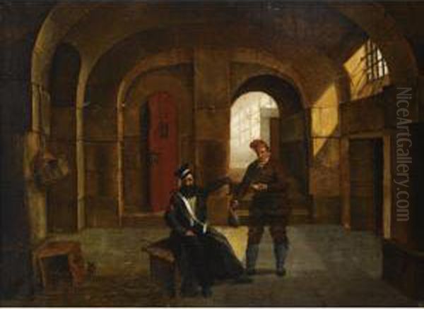 A Russian Prisoner Refusing His Dinner - view 1