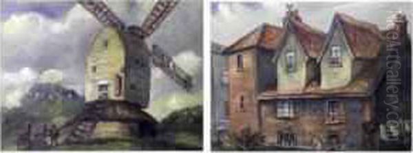 "old Houses In Ber Street
Norwich" - view 1