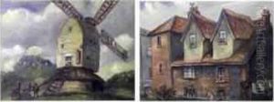 "old Houses In Ber Street
Norwich" by William E. Plumstead