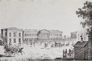 L'hopital Des Pauvres, St. Petersburg by E.A. Pluschar