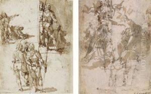 Etudes De Soldats