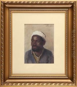Portret Czarnoskorego by Kazimierz Pochwalski