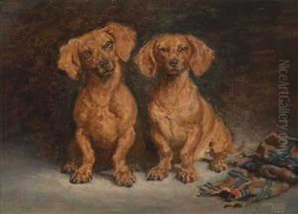 The Pairof Dachshunds - view 1