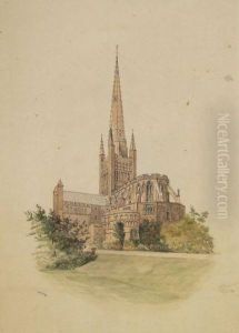 Norwich Cathedral by Edward Pococke