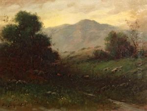 Mount Tamalpais From Mill Valley by Alexis Matthew Podchernikoff