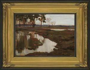 Landscape by Wladyslaw Podkowinski