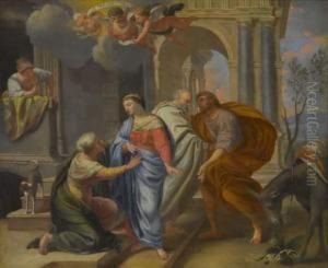 La Visitation by Charles Poerson
