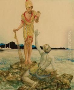 Out Of The Sea by Willy Andrew Pogany
