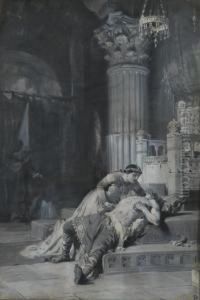 Morte Di Re Lotario by Ludovico Pogliaghi
