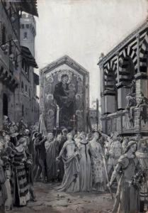 La Madonna Di Cimabue Accompagnata In Processione A Santa Maria Novella