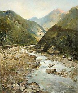 "torrentefra Le Montagne" by Giuseppe Pogna