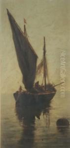 Marine Con Barche by Giuseppe Pogna