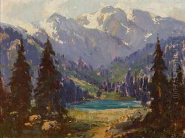Mt. Moran In The Grand Tetons - view 1