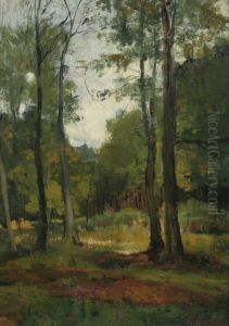 Waldinneres by Hermann Emil Pohle