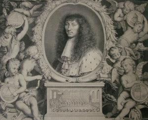 Louis Xiv by Nicolas Jean-Bapt. Poilly
