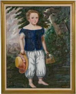 Poindexter Kentucky Folkportrait by James Thomas Poindexter