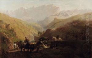 Le Cave Del Marmo di carrara - 1867(?)
