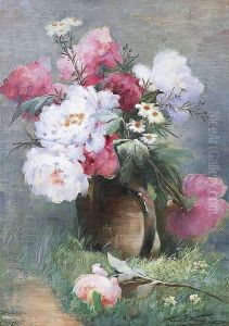 Bouquet De Pivoines by Paul Theodore Poirier
