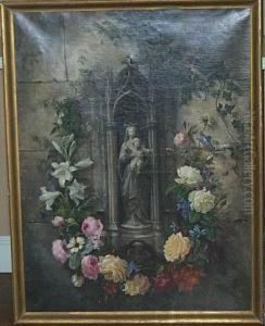 La Vierge A L'offrande by Pierre Marie Poisson