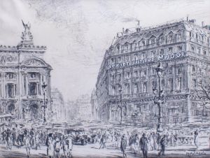 Paris, La Place De L'opera