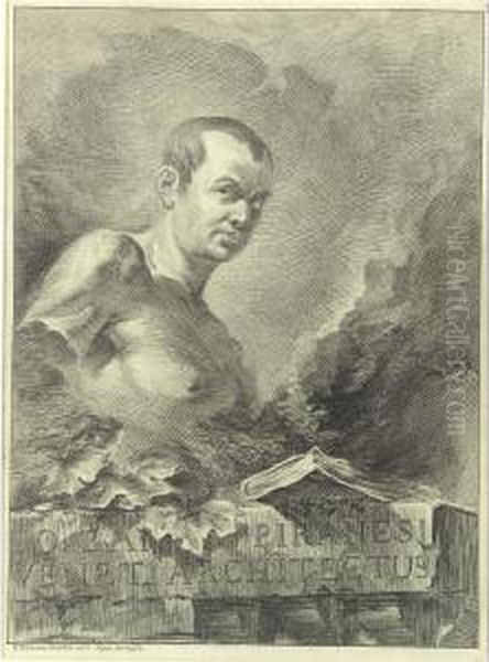 Portrait Of Giovanni Battista Piranesi, From Opere Varie (cf. Focillon, P. 20; W.-e., P. 79) - view 1