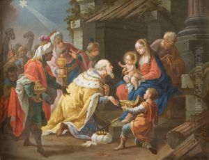 L'adorazione Dei Magi by Francesco Polazzo