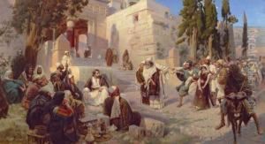 Christ And The Adulteress.