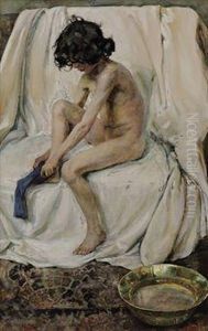 After The Bath by Elena Polenova