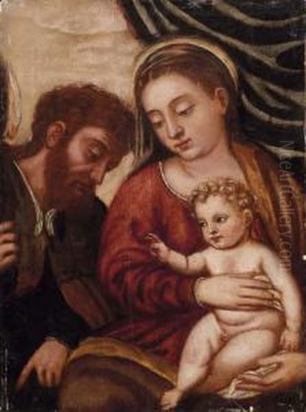 Madonna Col Bambino E San Rocco - view 1