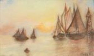 Vitorlasok by Hugo Poll