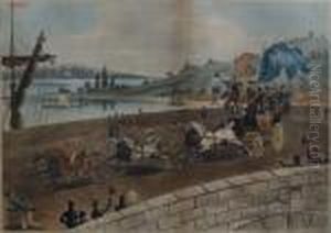 Coaching Scene by Robert I Pollard