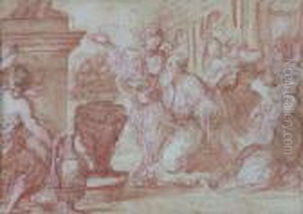Scene De L'histoire Ancienne - view 1