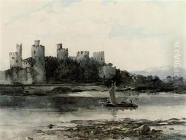 Conway Castle, Wales - view 1