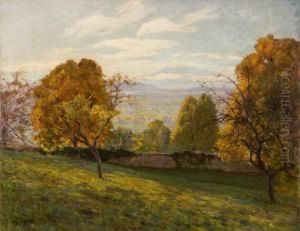 Paesaggio Autunnale by Carlo Pollonera
