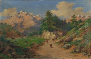 "paesaggio Montano" by Silvio Poma