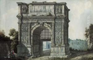 The Arch Of Trajan by Simone Pomardi