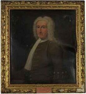 Portrait Of A Gentleman, Half-length, In A Brown Coat And Whitestock Portrait Of A Gentleman, Half-length, In A Brown Coat And Whitestock
