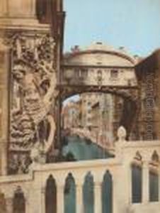 Venise: Pont Des Soupirs by Carlo Ponti
