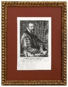Retrato Del Albertus Miraeus by Paulus Pontius